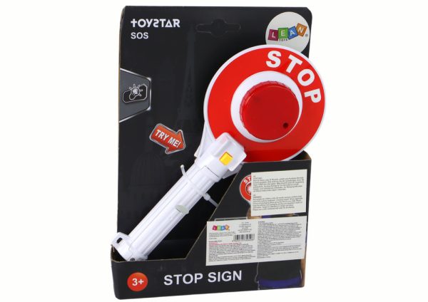 Police Lollipop For Children, Double-Sided Stop Light