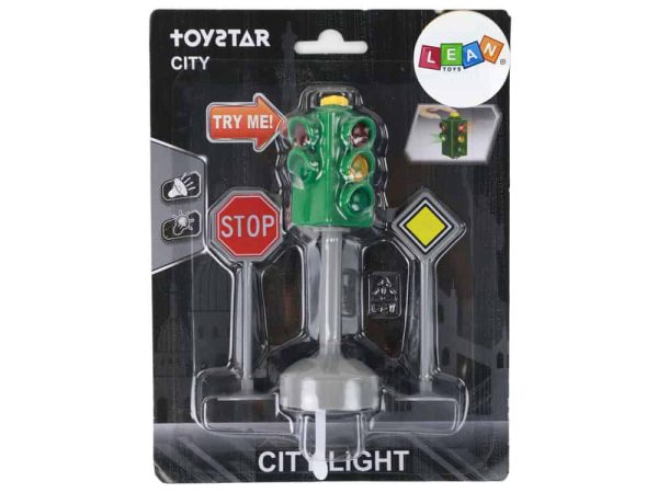 Traffic Light Signs Road Lights Sounds 12 cm