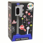 Set of Road Signs Lights Sounds 23 cm