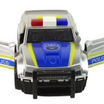 Car Police 1:14 Lights Sounds Silver