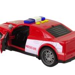 Car Fire Department 1:14 Lights Sounds Red