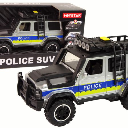 Off Road Police Car 1:14 Friction Drive