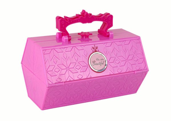 Makeup Bag Set Pink Eyeshadows.