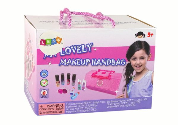 Makeup Bag Set Pink Eyeshadows.