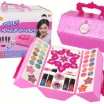 Makeup Bag Set Pink Eyeshadows.