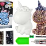 Creative Unicorn Kit DIY Diamonds Crystals Brown