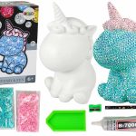 Creative Unicorn Kit DIY Diamonds Crystals Blue