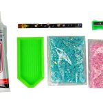 Creative Unicorn Kit DIY Diamonds Crystals Blue