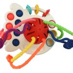 Colorful Educational Sensory Teether Toy for Babies