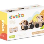 Wooden Doggie Smart Bone Toy 15443