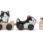 Wise Cat Milk Wooden Toy 15450
