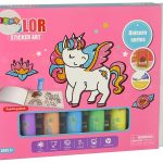 DIY Unicorn Furniture Window Stickers 8 Colours Glitter