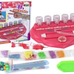 Set for making bracelets, diamonds, heart pasting