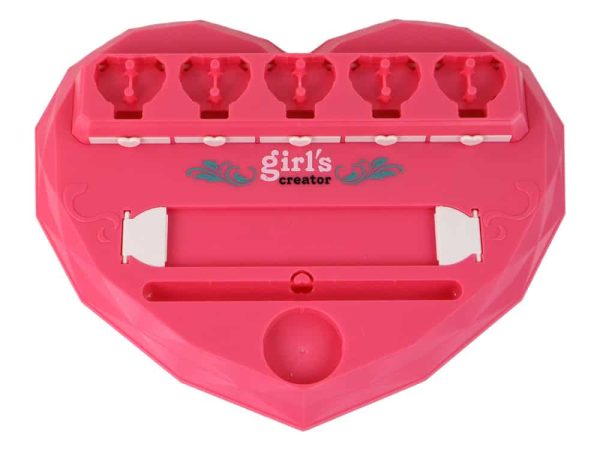 Set for making bracelets, diamonds, heart pasting