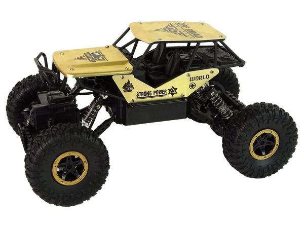 Auto RC High Wheels 1:18 Plastic Black Gold