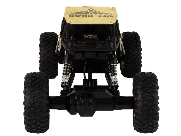 Auto RC High Wheels 1:18 Plastic Black Gold