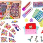 Colorful Makeup and Jewelry Set