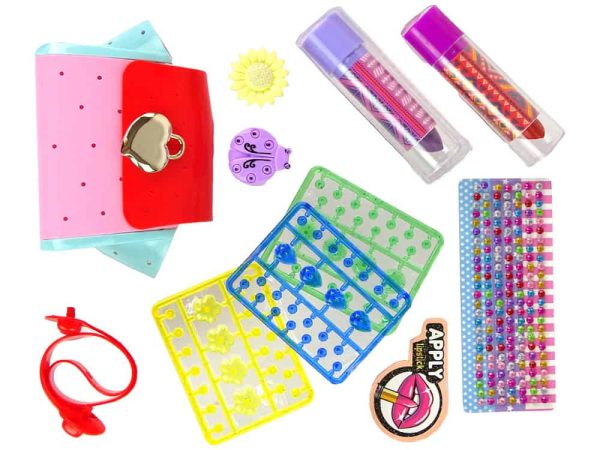 Colorful Makeup and Jewelry Set