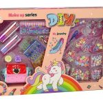 Colorful Makeup and Jewelry Set