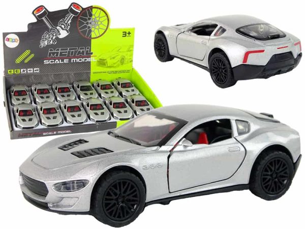15838_1 Resorak Vehicle 1:36 Friction Drive Lights Sounds Silver