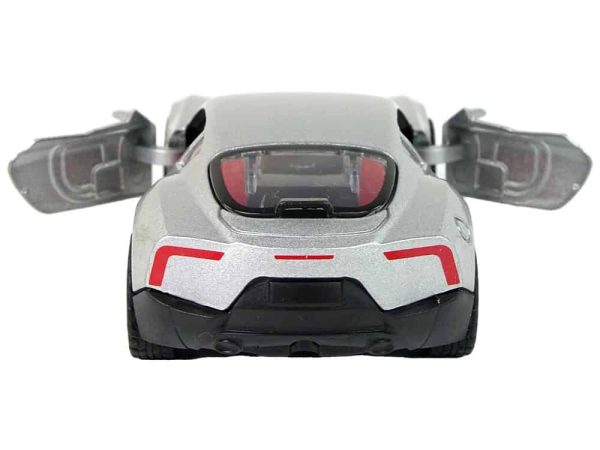 15838_4 Resorak Vehicle 1:36 Friction Drive Lights Sounds Silver