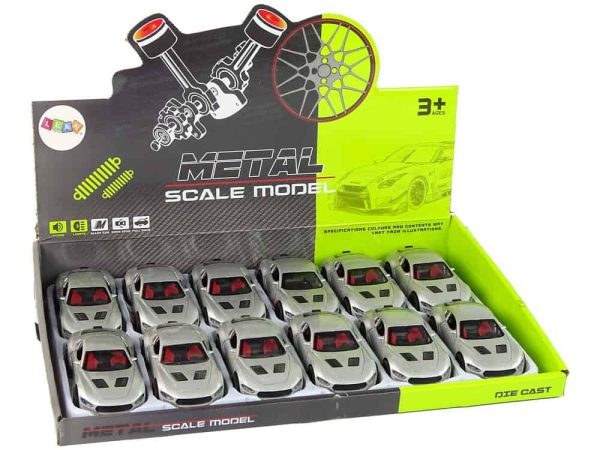 15838_7 Resorak Vehicle 1:36 Friction Drive Lights Sounds Silver