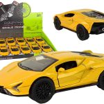 15839_1 Resorak Vehicle 1:36 Friction Drive Lights Sounds Yellow