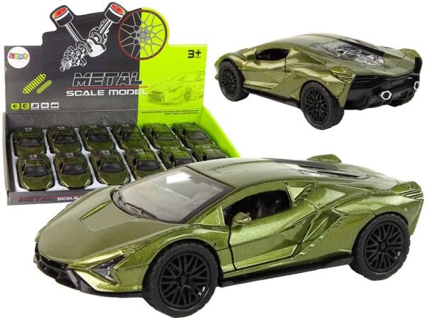 15840_1 Resorak Vehicle 1:36 Friction Drive Lights Sounds Green