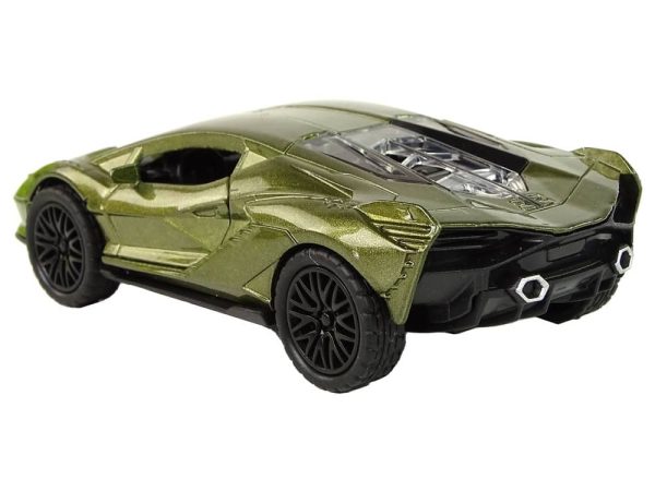 15840_3 Resorak Vehicle 1:36 Friction Drive Lights Sounds Green