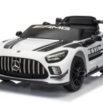 Battery-powered car Mercedes AMG GT3 White