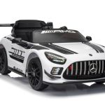 Battery-powered car Mercedes AMG GT3 White