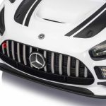 Battery-powered car Mercedes AMG GT3 White