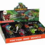 Toy Car Dinosaur Friction Drive Off-Road