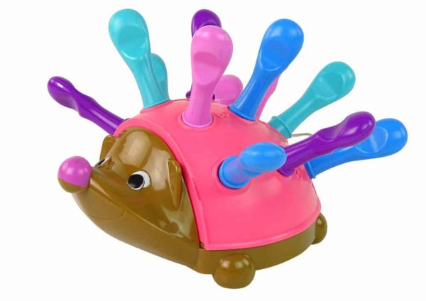 Hedgehog Puzzle Pink Colorful Spikes