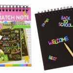 Scratchboard Notes For Kids Pink