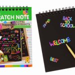 Scratchboard Notes For Kids Green