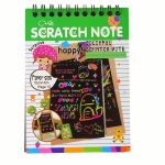 Scratchboard Notes For Kids Green