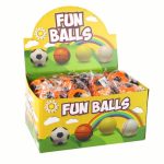 PU Football with Jojo Eraser for Bouncing, 6 cm, Orange