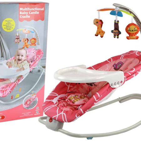 Bouncer Rocker 2in1 Children's Rocker Seat Sounds Vibrations Giraffe