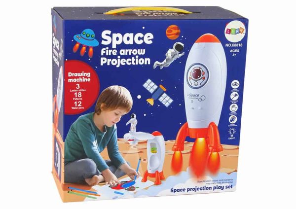 Projector Projector With Slides Space Rocket