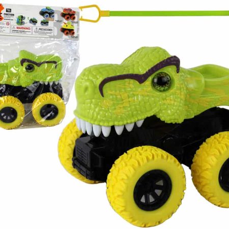 Tyrannosaurus Rex Vehicle Friction Drive Green