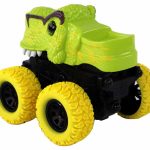 Tyrannosaurus Rex Vehicle Friction Drive Green