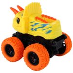 Triceratops Friction Drive Vehicle Yellow