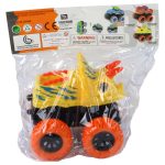 Triceratops Friction Drive Vehicle Yellow