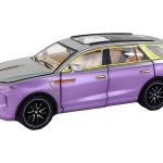RC Car 1:24 Car Vehicle E-9 Aluminum Remote Controlled Purple