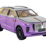 RC Car 1:24 Car Vehicle E-9 Aluminum Remote Controlled Purple