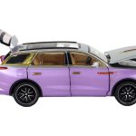 RC Car 1:24 Car Vehicle E-9 Aluminum Remote Controlled Purple