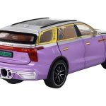 RC Car 1:24 Car Vehicle E-9 Aluminum Remote Controlled Purple