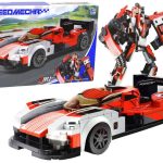 Building Blocks Vehicle Sports Car Robot Porsceh 963 347 pcs