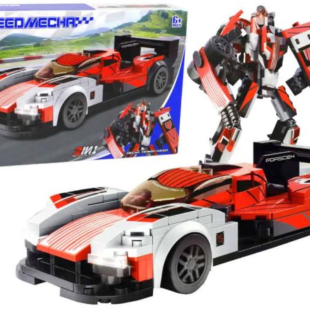 Building Blocks Vehicle Sports Car Robot Porsceh 963 347 pcs